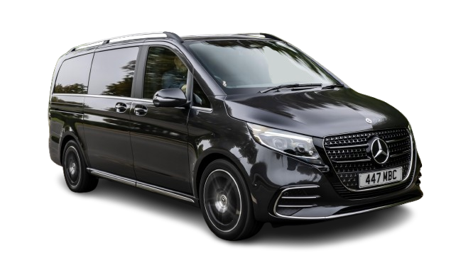 Mercedes V-Class airport transfer van